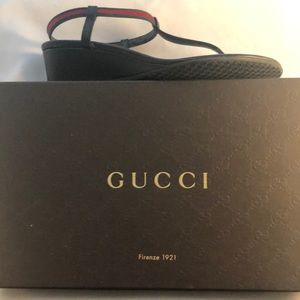 Gucci Nappa Moorea - Nastro Elastico Sandals